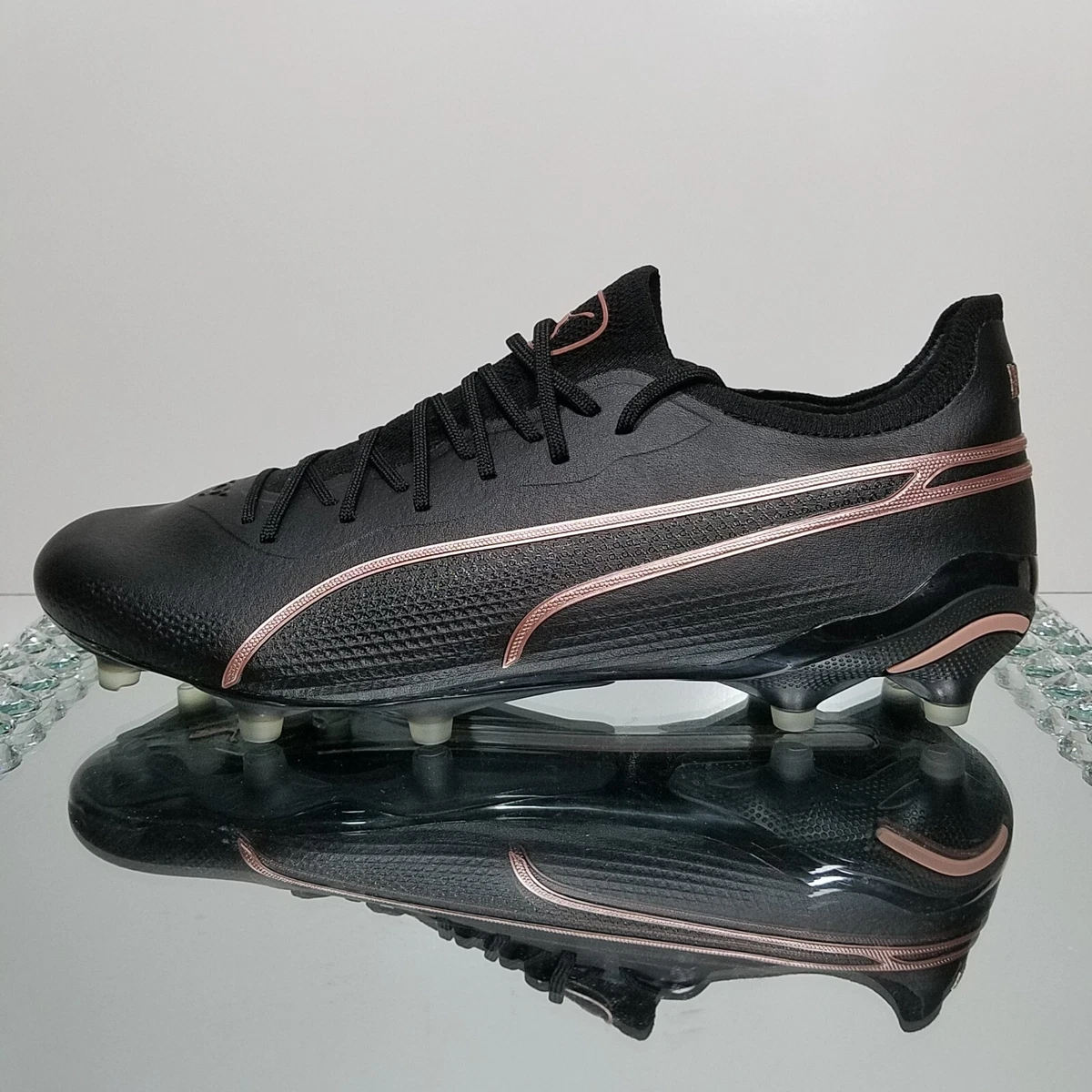 Puma King Pro FG/AG Men\'s Size 10.5 Soccer Cleats 107566-01 Black Eclipse Pack PUMA King Pro FG Black for Sale | Authenticity Guaranteed | eBay main image 2