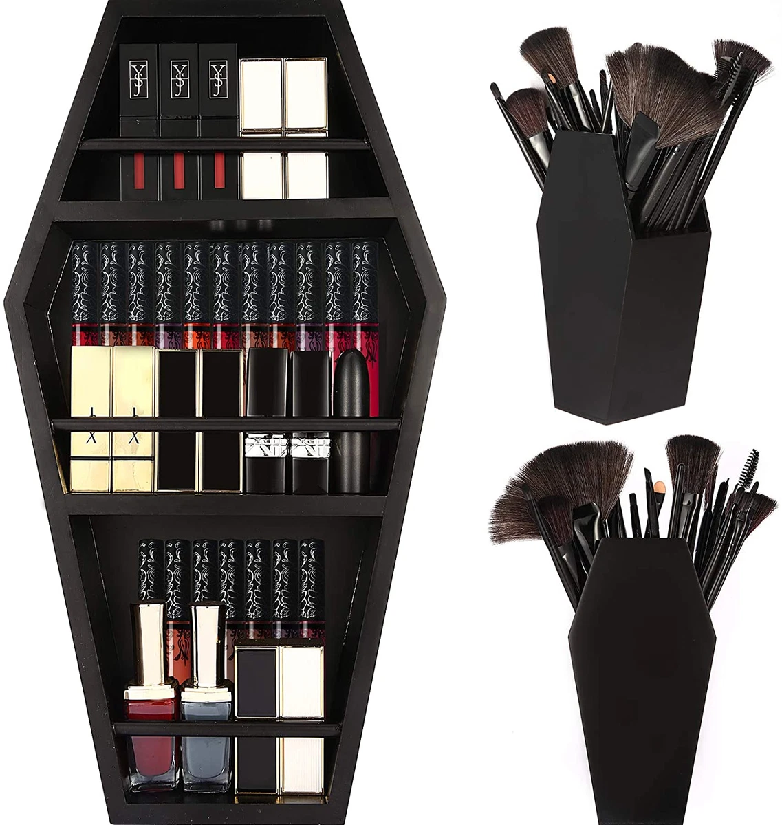 Makeup shelves 2024 for wall