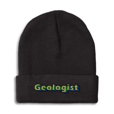 Beanies for Men Geologist Winter Hats for Women Acrylic Skull Cap 1 Size