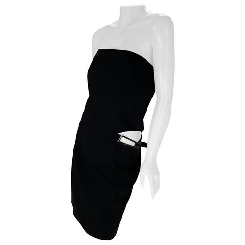 Tom Ford for Gucci 1997 Black Strapless 