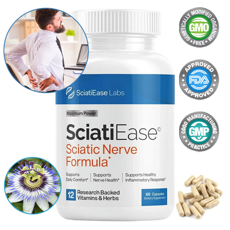 Sciatic Ease Nerve Formula Nervous System Health Antioxidant Ebay 