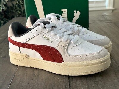 Puma Ca Pro Ivy League Lace Up Men s Size US 10 White Sneakers, Style 388556-02