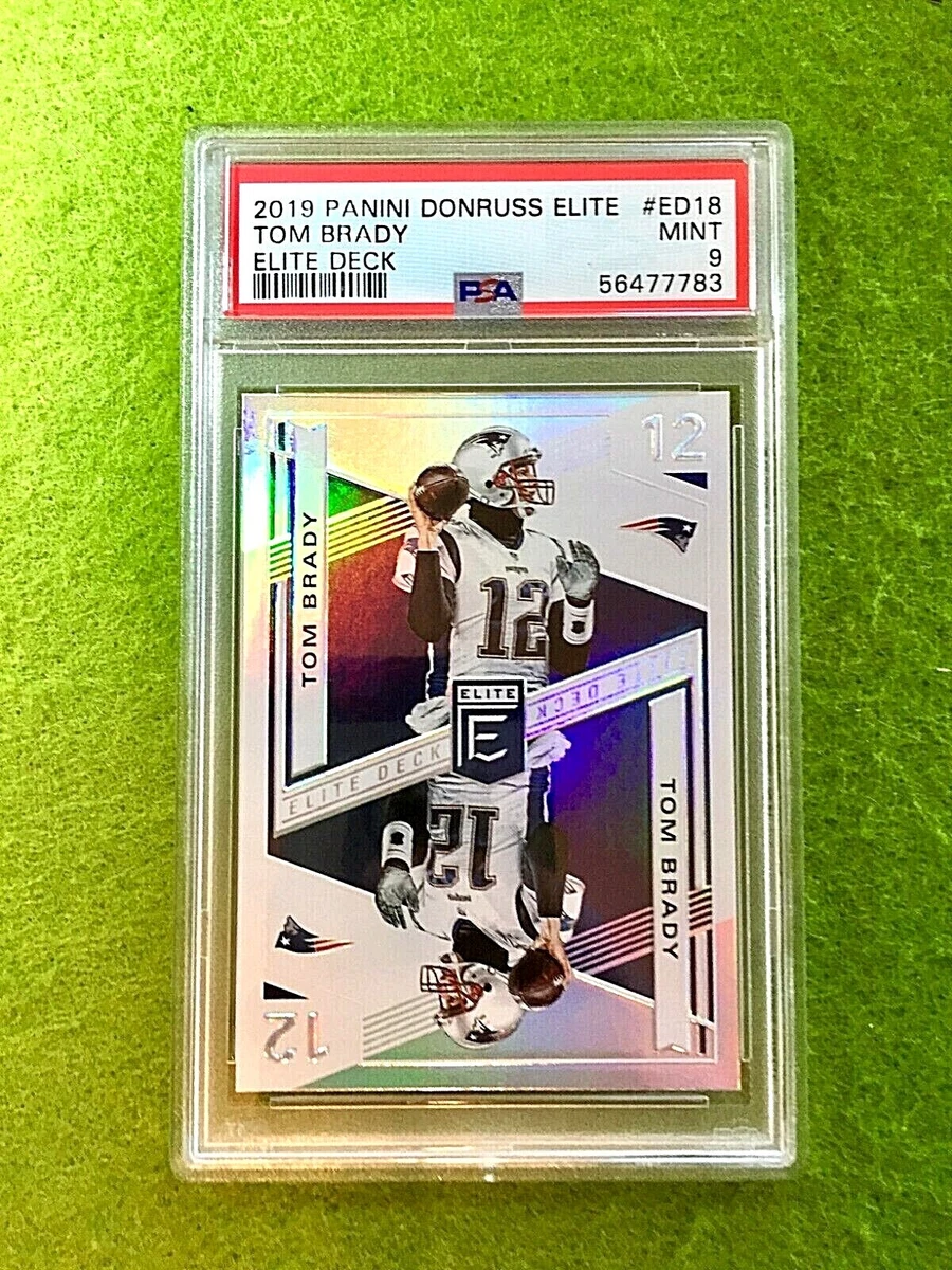 2019 Panini Donruss Elite Tom Brady #ED-18 for sale | eBay