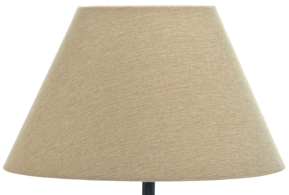 Lampenschirm Tischlampe Stehlampe Größen 25-50 cm E27/E14 Beige AVOLA - Bild 2 von 4