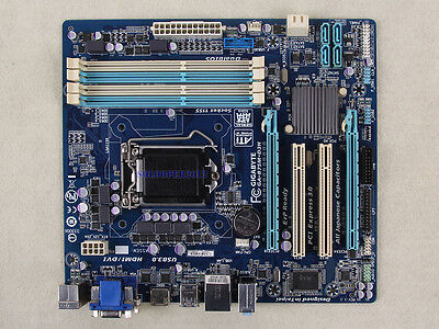 Gigabyte Ga 5m D3h Motherboard Intel 5 Lga 1155 Ddr3 Ebay