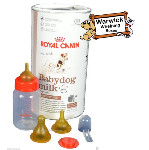 ROYAL CANIN 400g BABY DOG PUPPY MILK KIT WHELPING WITH BOTTLE & TEATS Tracked 48 - Picture 2 of 6