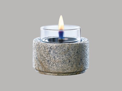 slate 10 steinkeramik tischfeuer tischkamin tenderflame Ø 10,5 x 8,5 cm