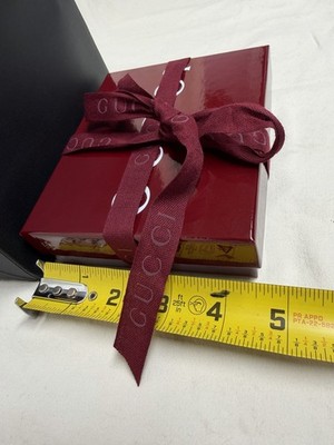 Authentic Gucci Wallet Box Dust Bag Ribbon Shopping Bag 2026