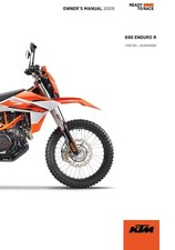 KTM Owners Manual Book Guide 2026 690 ENDURO R US
