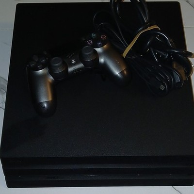 Sony PlayStation 4 Pro PS4 Console 1TB 4K UHD Black w/ DualShock 4