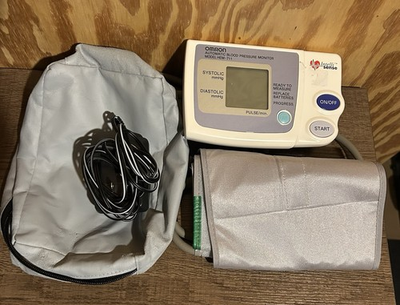 #ad #ad Omron Blood Pressure Monitor Model HEM 711 TESTED WORKS PERFECT CONDITION $9.99