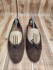 CHANEL Vintage  Brown  Leather Suede Cap toe ...