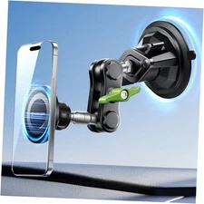  Magnetic Car Phone Holder [Strong Suction&Strong Magnetic] 360° Standard
