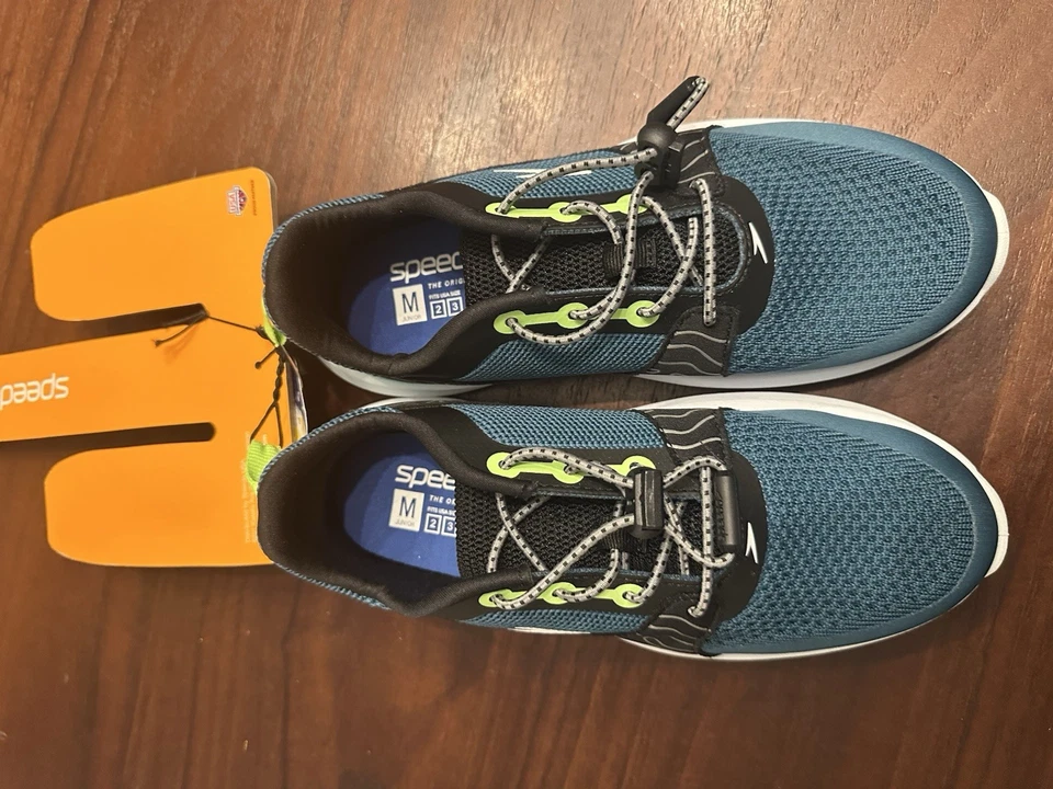 Speedo Niños Junior Squa Trek Aqua Natación Agua Zapatos Surf Walker Verde M 2/3 Foto 2 de 4