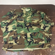 ATLANCO Woodland Camouflage BDU Jacket 100 Cotton Ripstop Coat X-LARGE-REGULAR