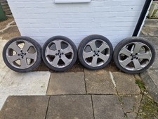 KIA RIO 3 BLACK DIMOND ALLOY WHEELS  205/45/R17 GENUINE 52910-1W400
