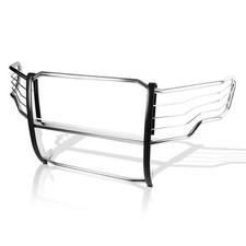 Fit 09-14 Ford F150 Pickup Crhome Stainless Steel Front Bumper Brush Grill Guard