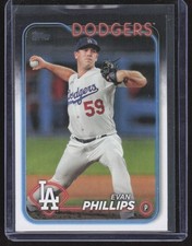2024 Topps Evan Phillips Rookie Los Angeles Dodgers #569