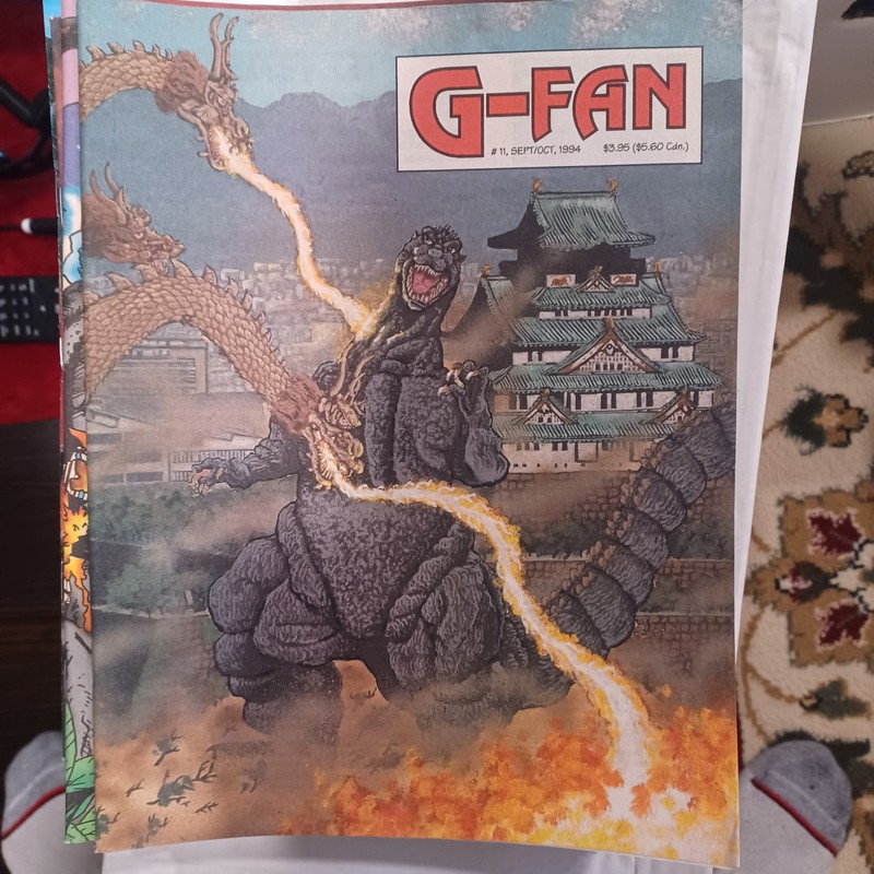G-FAN Magazine #11 Sept/Oct 1994 Godzilla King Ghidorah Kaiju Vintage