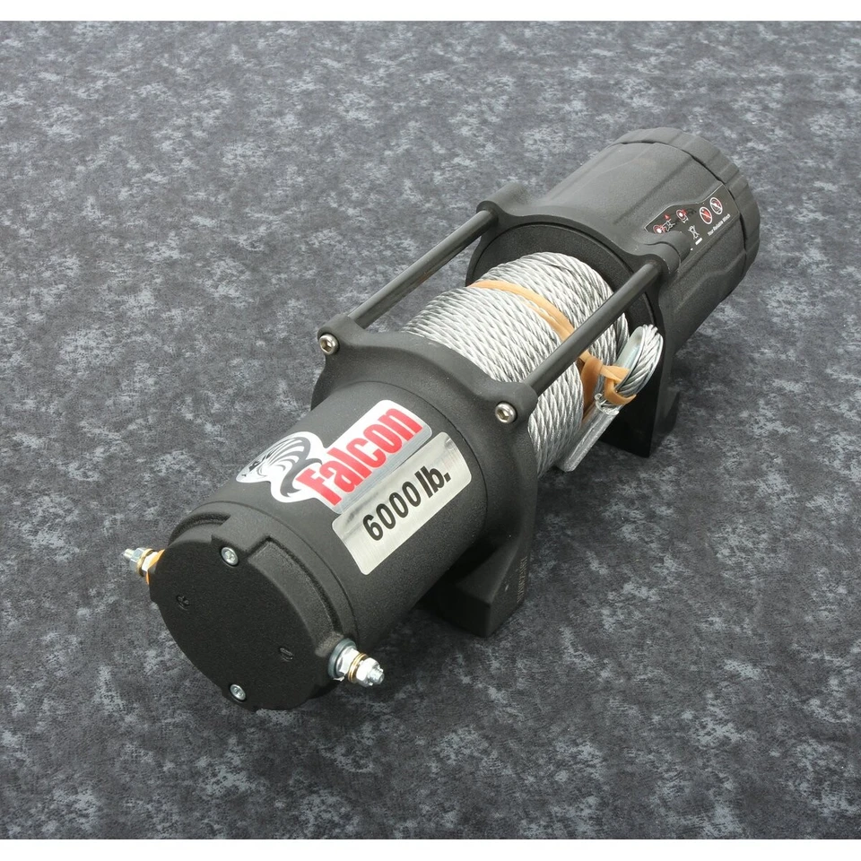 Cabrestante Falcon 6000 lb con cuerda de alambre - UTV6000-CW Foto 4 de 4