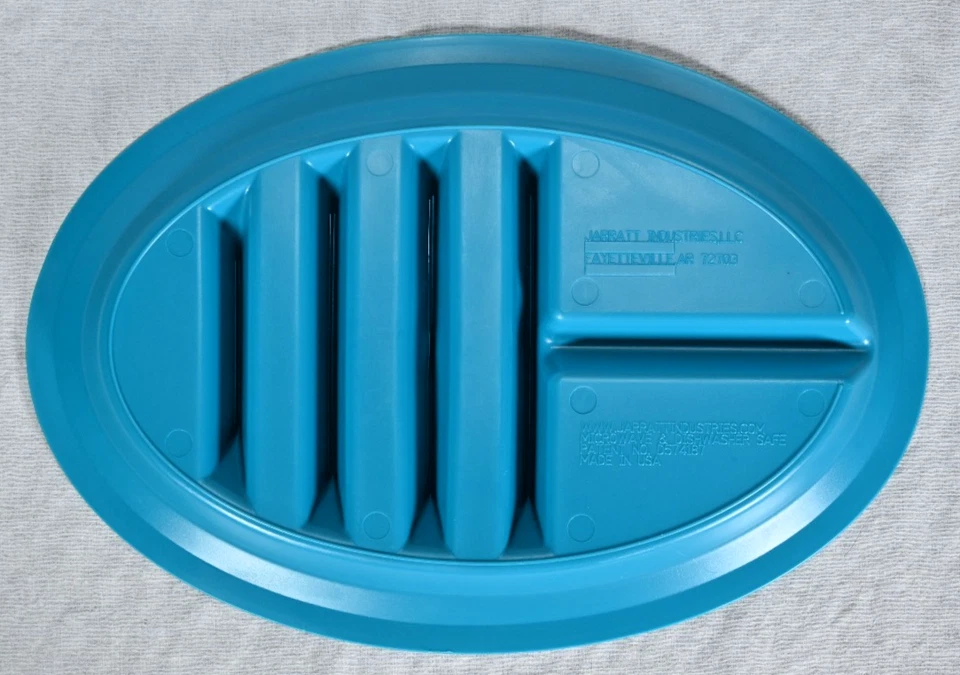 Set of (5) Colorful Taco Holder Plates Microwave Dishwasher Safe - Image 4 of 4