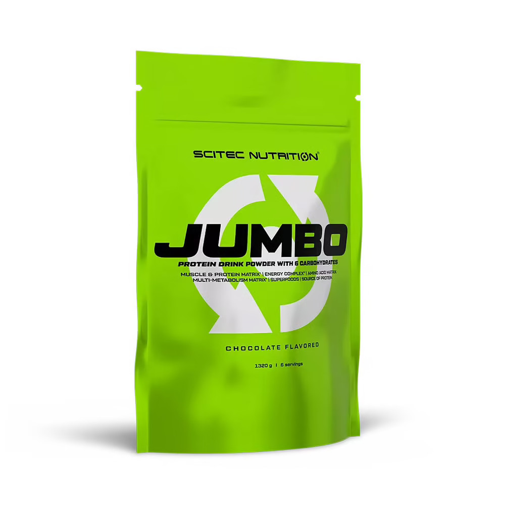 Gainer Jumbo Scitec Nutrition pour vos collations de musculation