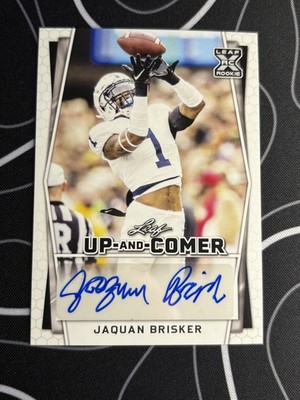 2022 Leaf Holiday Packs - Up and Comers Jaquan Brisker #UC-JB1 (AU, RC)