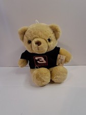 First  Main Dale Earnhardt 3 NASCAR Teddy Bear Plush Stuffed Animal Toy 8"
