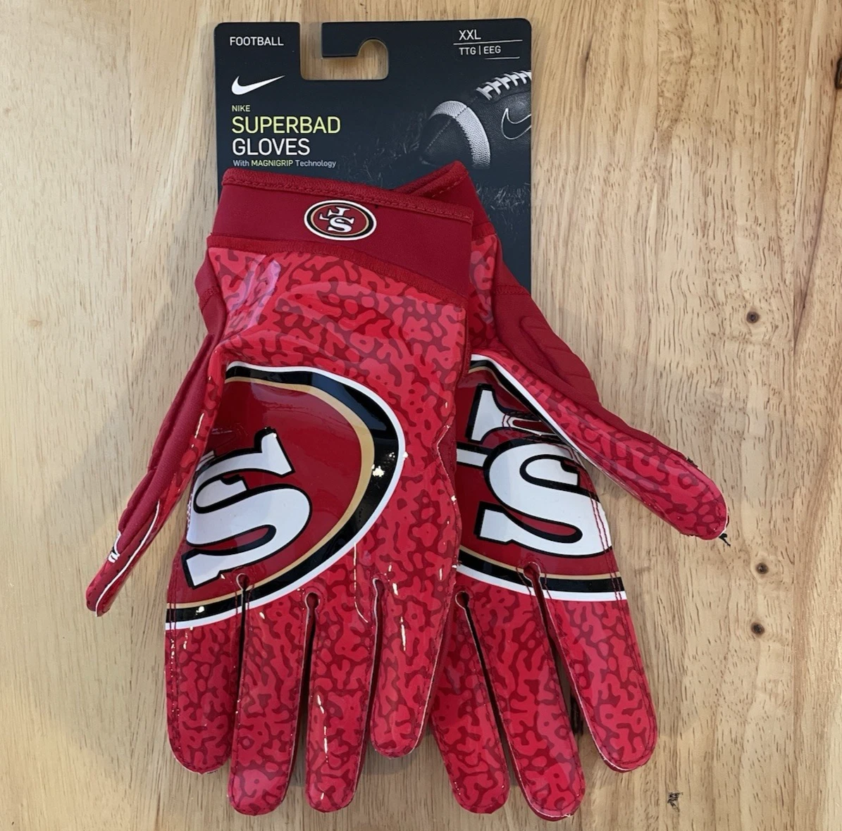 Nike NFLグローブ 49ers (諸事情:12/27以降配送) Nike San Francisco