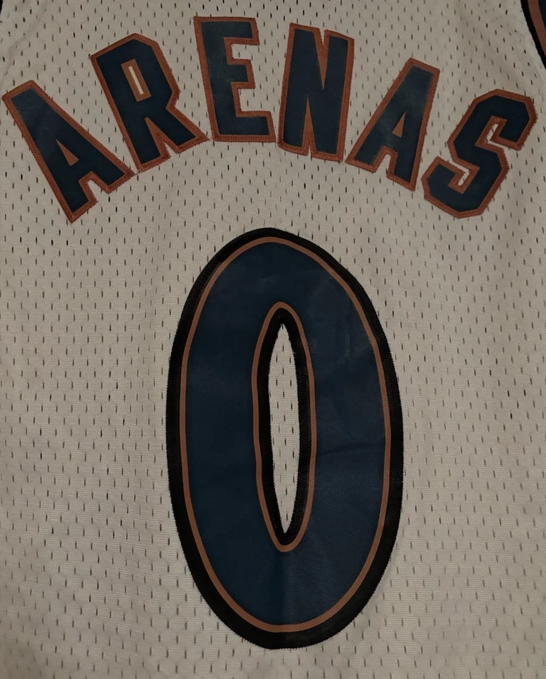 Camiseta Gilbert Arenas Washington Wizards NBA Hombres S Adidas Cosido Agente 0 2007 HWC Foto 2 de 4