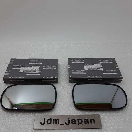 NISSAN Genuine Side View Mirror Glass Lens Set RH & LH R32 S13 200SX Z32 300ZX