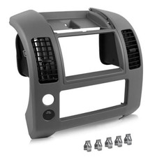 Center Dash Console Panel Compatible with Nissan Frontier 2005-2020, Gray