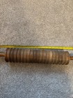 vintage wooden grooved rolling pin, crinkle or corrugated rolling pin — photo 6