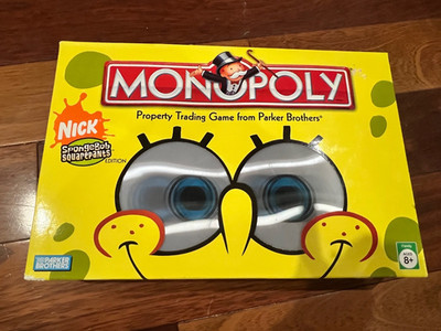 Hasbro Nickelodeon Spongebob Squarepants Monopoly Collectors Edition 2005