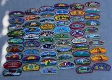 Vintage Lot of 58 Boy Scout Council Patches-BSA-CSP-Scouting Lot-NOS-Collectors!