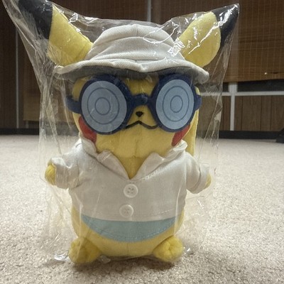 Pokemon Center Japan Pikachu Assistant Let's Go! Plush 2018 New Authentic