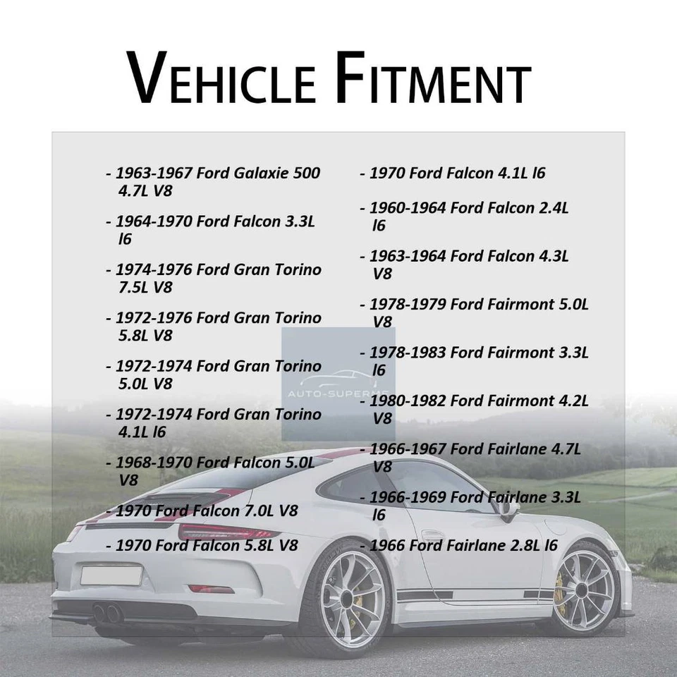Termostato de refrigerante de motor para Ford F-350 7,5 L 1973-1997 Foto 4 de 4