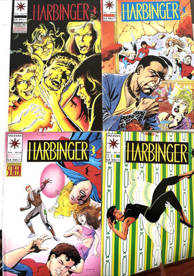 HARBINGER. NUMBER'S 17-19 & 23. (4 ISSUE 1993 LOT). VALIANT COMICS.