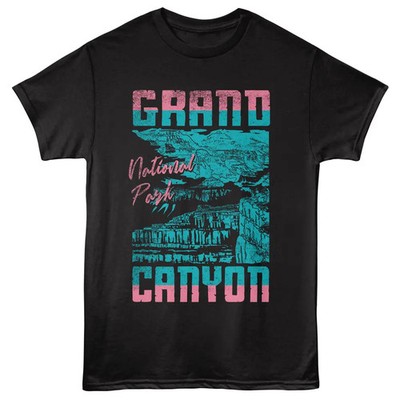 Grand Canyon Neon Sunset Men's T-Shirt