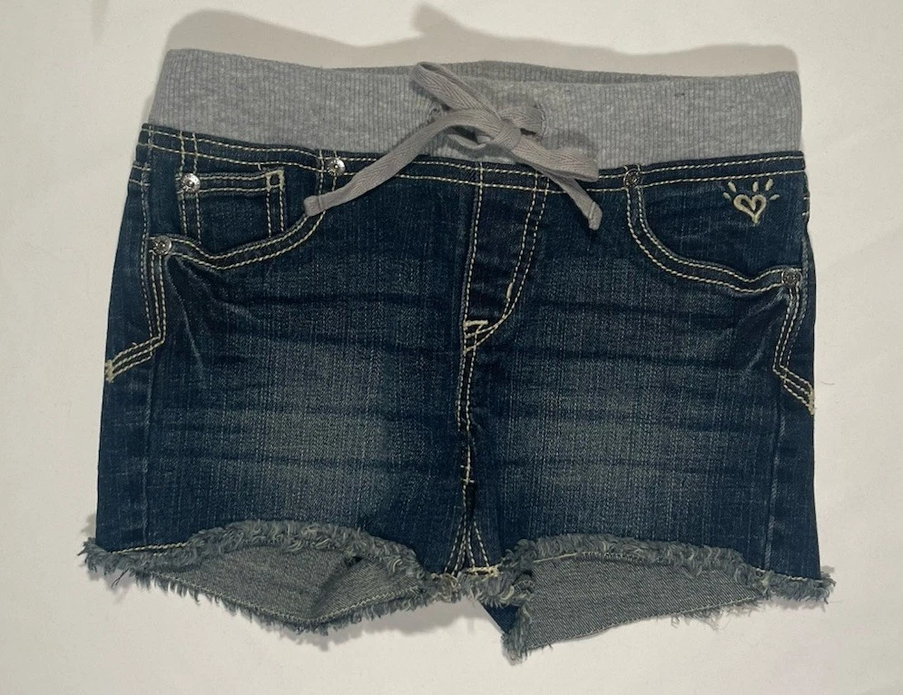 Short De Compression Justice Fille T6/7 - Gris à Brides, Neuf Avec étiquettes