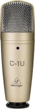 Behringer C-1U Studio Condenser USB Microphone