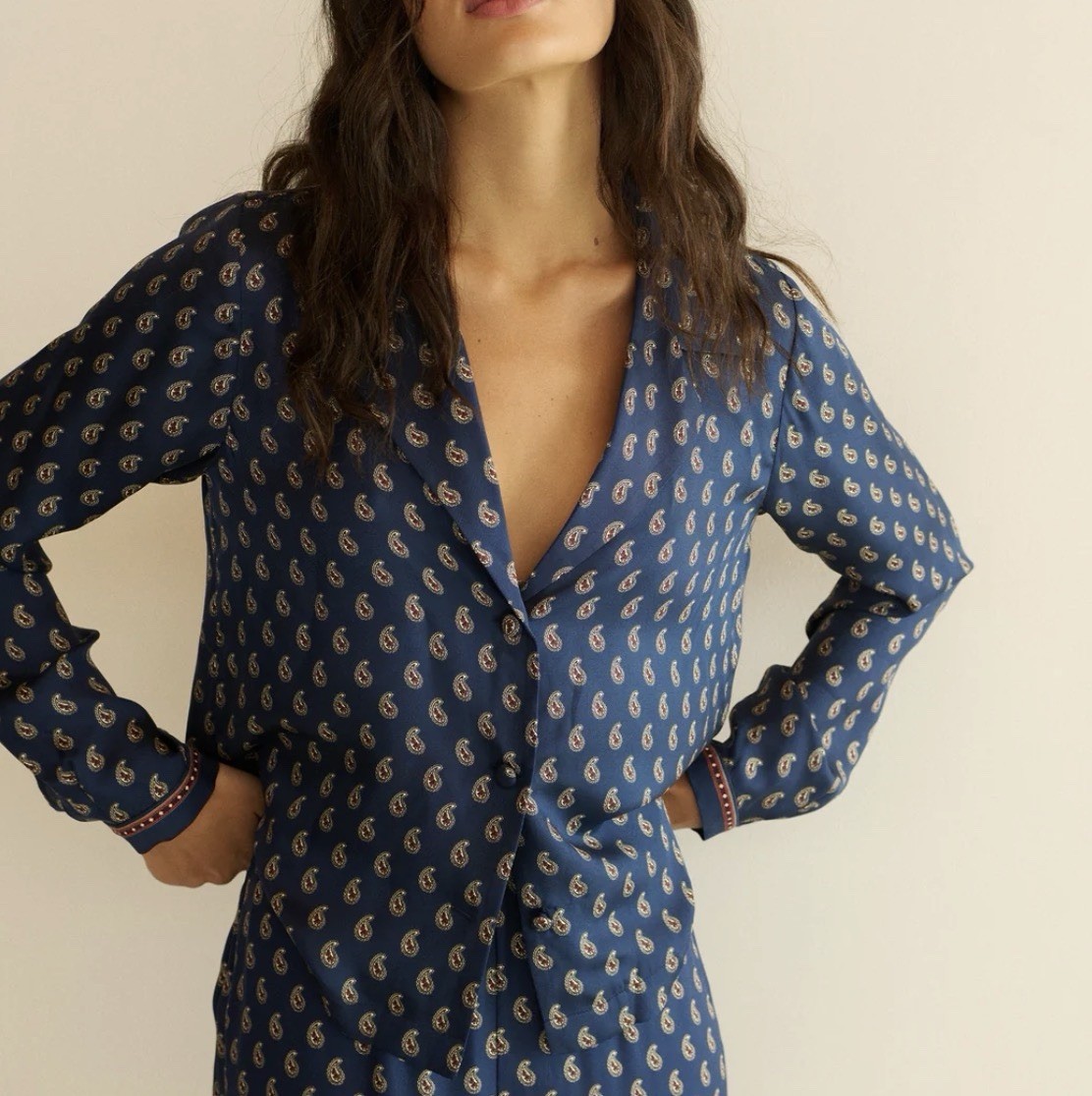 NWT DOEN ELENE SILK TOP - SIZE S $278 NEW