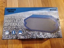 sharper image mini rugged wireless speaker