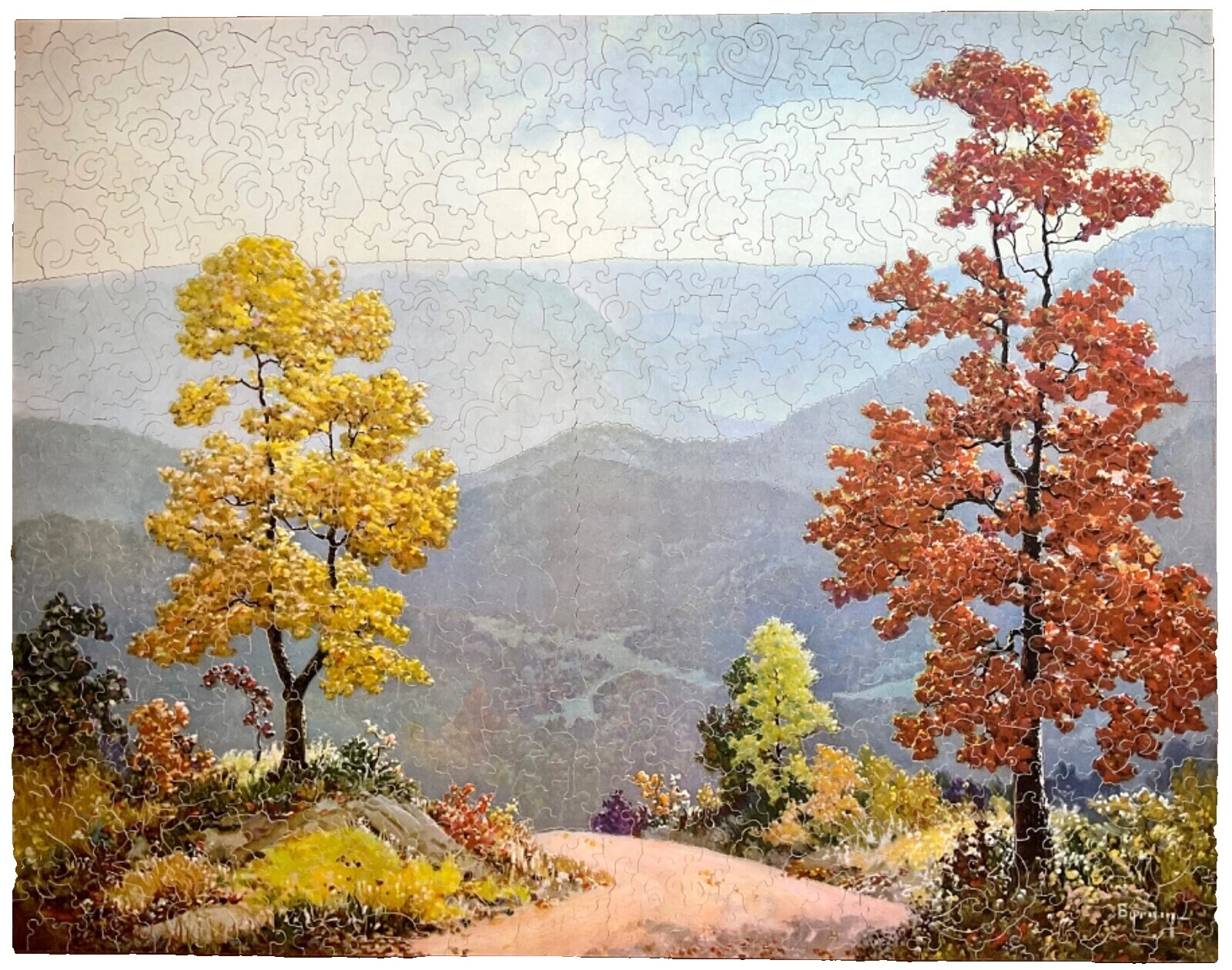 Деревянные пазлы Parker Brothers