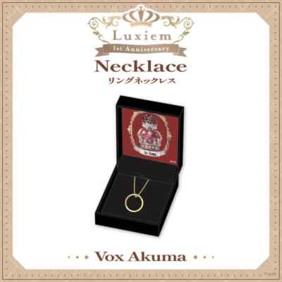 Nijisanji EN Luxiem 1st Anniversary Necklace Vox Akuma