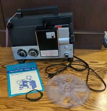 Picture America In Color Dual Super 8 Regular 8mm Vintage Cine Projector