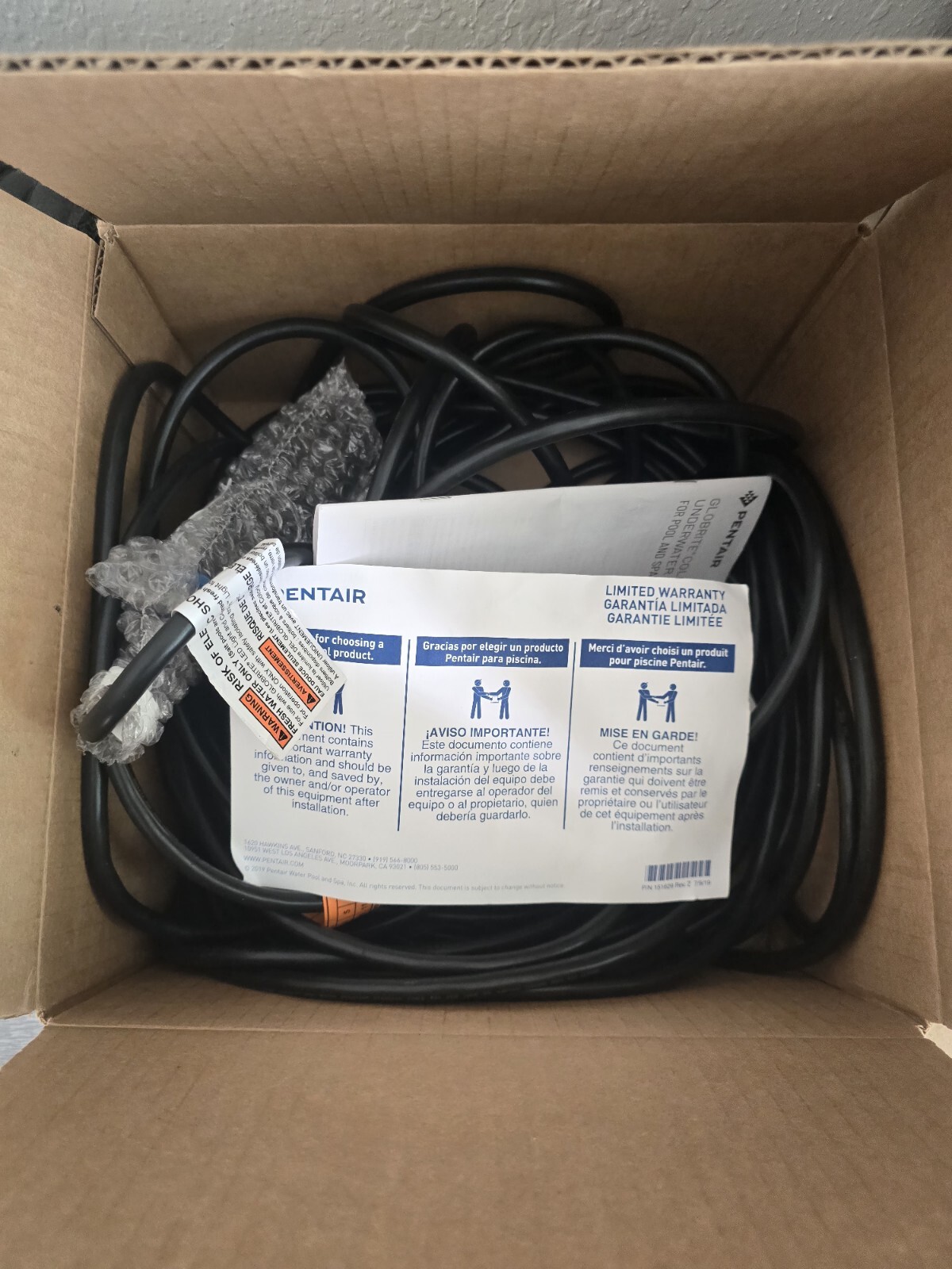 Pentair GloBrite 100Ft White Color Pool Spa LED Lights NEW VERSION