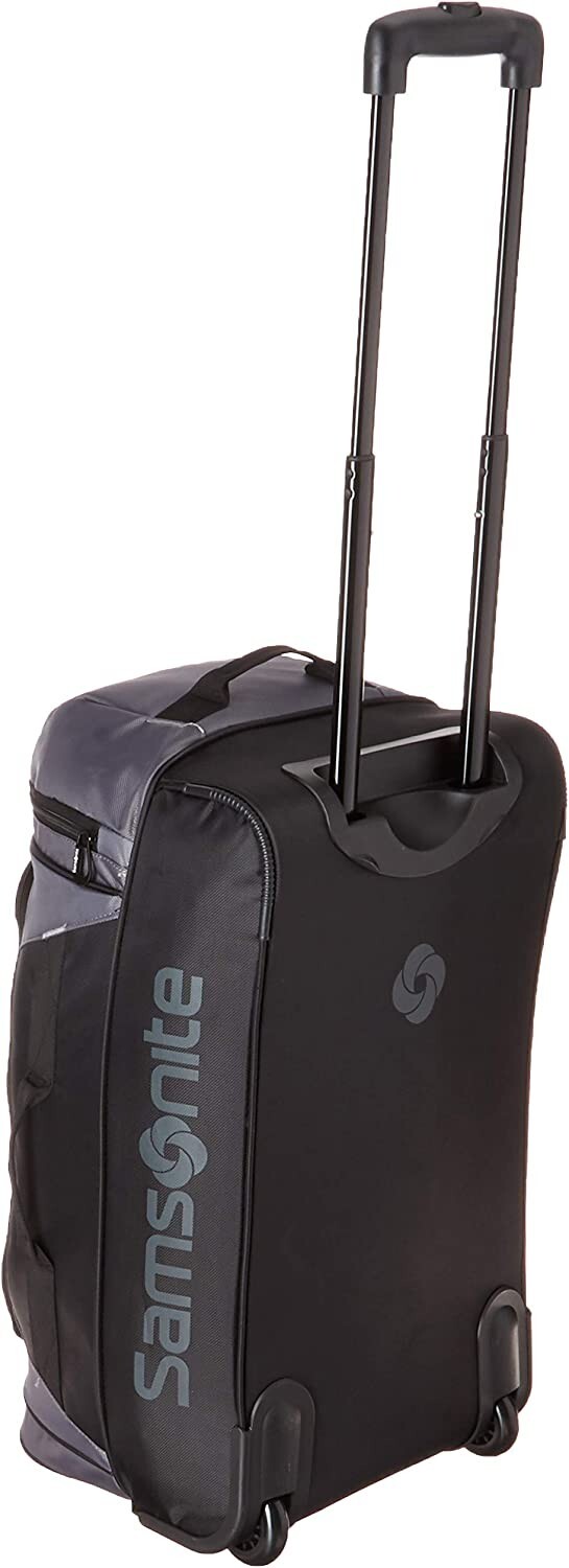 Samsonite Andante 2 Wheeled Rolling Duffel Bag Moss 22 Inch Riverrock