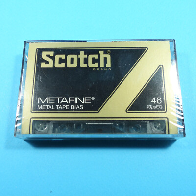   1x SCOTCH METAFINE C-46 * IEC IV Type 4 * Cassette Kassette *SEALED* 1980
