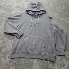 Ariat Sweatshirt Womens XXL Rebar 1/4 Zip Hooded Gray Workwear Western